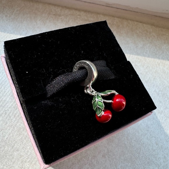 Pandora Cherry 🍒 Dangle Charm - Picture 4 of 4